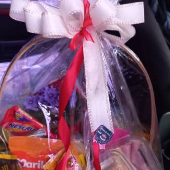 Comprar o produto de Cesta Personalizada para Presentear  em Cestas de Café da Manhã em Botucatu, SP por Solutudo
