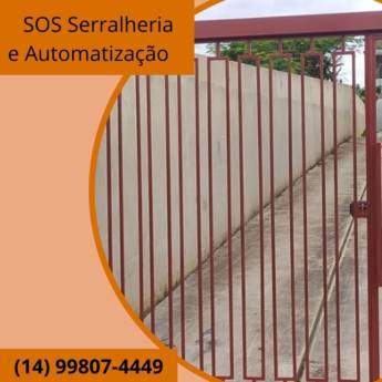 Comprar o produto de Portões de Grade em Serralheria em Botucatu, SP por Solutudo