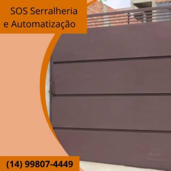 Comprar o produto de Portões Basculantes em Serralheria em Botucatu, SP por Solutudo