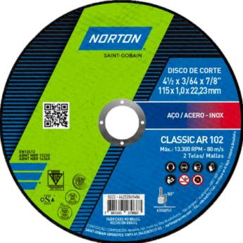 Comprar o produto de Disco Norton Classic em Tinta para pintura automotiva pela empresa Central Tintas em Foz do Iguaçu, PR por Solutudo