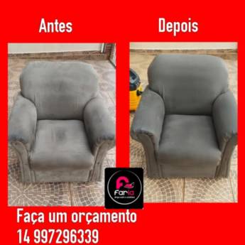 Comprar o produto de Limpeza de Poltronas em Limpeza de Estofados em Piraju, SP por Solutudo