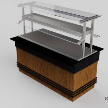 Comprar o produto de Buffet Self service quente e frio  em Cozinhas Industriais em Curitiba, PR por Solutudo