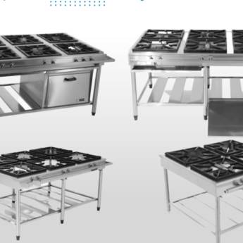 Comprar o produto de Fogão Industrial em Cozinhas Industriais em Curitiba, PR por Solutudo