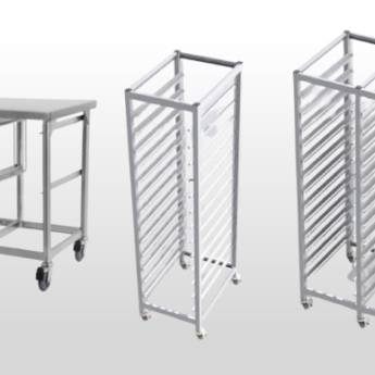 Comprar o produto de Carro para Transporte de GN (cubas) em aço inox em Cozinhas Industriais em Curitiba, PR por Solutudo