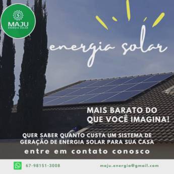 Comprar o produto de Empresa de Energia Solar em Energia Solar em Fátima do Sul, MS por Solutudo