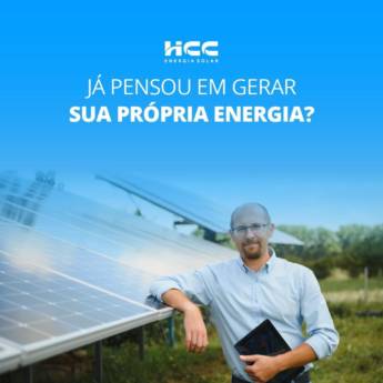 Comprar o produto de Empresa de Energia Solar em Energia Solar pela empresa HCC Energia Solar em Maceió, AL por Solutudo