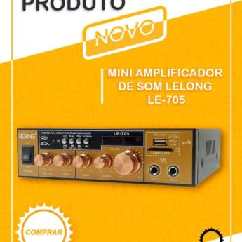 Comprar o produto de Mini Amplificador de Som em Amplificadores em São Paulo, SP por Solutudo