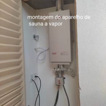 Comprar o produto de Montagem do aparelho de sauna e vapor  em Instalação Hidráulica em Sete Lagoas, MG por Solutudo