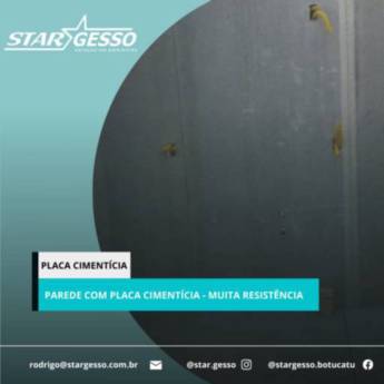 Comprar o produto de Placa Cimentícia em Gesso em Conchas, SP por Solutudo