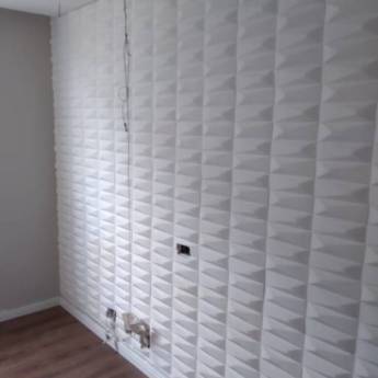 Comprar o produto de Parede 3D com placas de gesso em Gesso em Conchas, SP por Solutudo