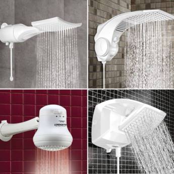 Comprar o produto de Chuveiro Elétrico em Aquecedores, Chuveiros e Torneiras em Ninho Verde I Eco Residence, SP por Solutudo