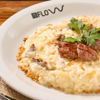 Comprar o produto de RISOTO DE FILET MIGNON em Alimentação Saudável em Jundiaí, SP por Solutudo