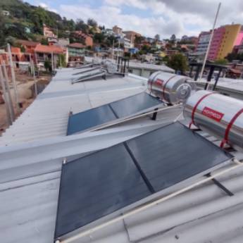 Comprar o produto de Aquecedor Solar Residencial em Aquecedores para Casa em Gravataí, RS por Solutudo