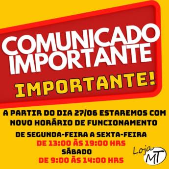 Comprar o produto de COMUNICADO! em Informações em Geral em Leopoldina, MG por Solutudo