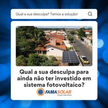 Comprar o produto de Empresa de Energia Solar em Energia Solar em Tanabi, SP por Solutudo