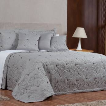 Comprar o produto de Cobre Leito Bordado em Bauru em Colchas e Cobreleitos em Bauru, SP por Solutudo