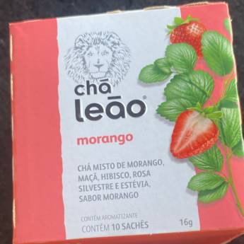 Comprar o produto de Chá Leão - Sabor Morango  em Chás pela empresa Empório Primare Bebidas e Eventos - Loja 02 em Mineiros, GO por Solutudo