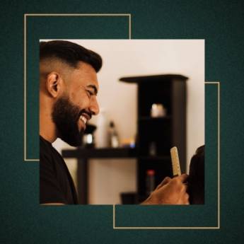 Comprar o produto de Corte de Cabelo Masculino em Bauru em Barbearias em Bauru, SP por Solutudo
