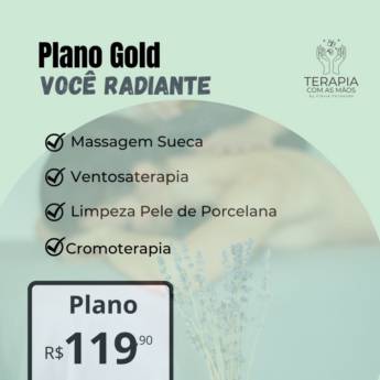 Comprar o produto de Plano Gold em Massagem  em Aracaju, SE por Solutudo