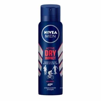 Comprar o produto de Desodorante nivea men aero active dry impact 150ml em Desodorantes em Divinópolis, MG por Solutudo