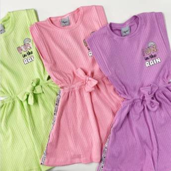 Comprar o produto de Vestido modinha de menina em Vestidos Casuais em Foz do Iguaçu, PR por Solutudo