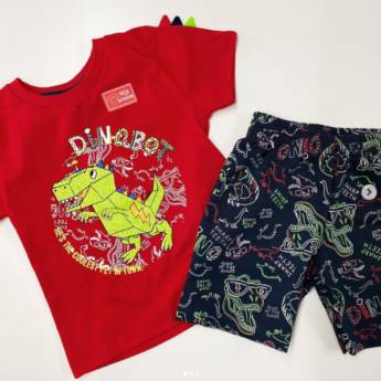 Comprar o produto de Conjunto Infantil de Dinossauro em Conjuntos Infantis em Foz do Iguaçu, PR por Solutudo