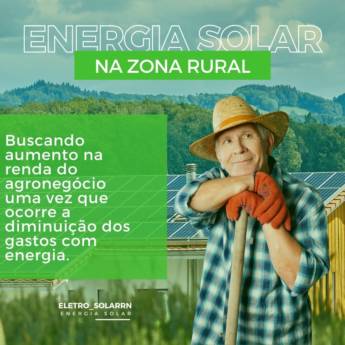 Comprar o produto de Energia Solar para Agronegócio em Energia Solar em Natal, RN por Solutudo