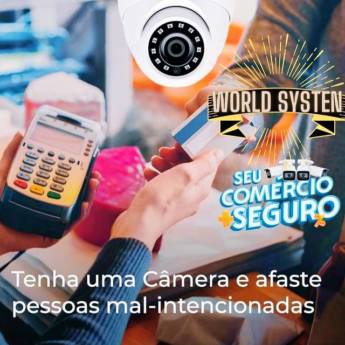 Comprar o produto de Câmera de Vigilância para Lojas: Segurança Avançada em Ninho Verde II Eco Residence em Câmeras de Segurança pela empresa World Systen em Ninho Verde II Eco Residence, SP por Solutudo