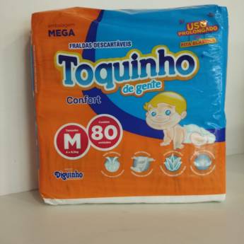 Comprar o produto de Toquinho de gente em Fraldas e Bolsas de Bebê em Umuarama, PR por Solutudo