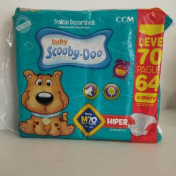 Comprar o produto de Fralda Scooby doo em Fraldas e Bolsas de Bebê em Umuarama, PR por Solutudo