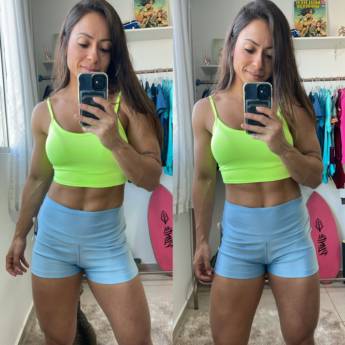 Comprar o produto de Top charm neon em Tops de Fitness em Bauru, SP por Solutudo