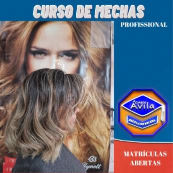Comprar o produto de Curso designer de mechas em Cursos de Beleza em Aparecida de Goiânia, GO por Solutudo