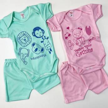 Comprar o produto de Conjunto body de bebê em Conjuntos em Foz do Iguaçu, PR por Solutudo