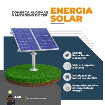 Comprar o produto de Empresa especializada em Energia Solar em Energia Solar em Vitória, ES por Solutudo