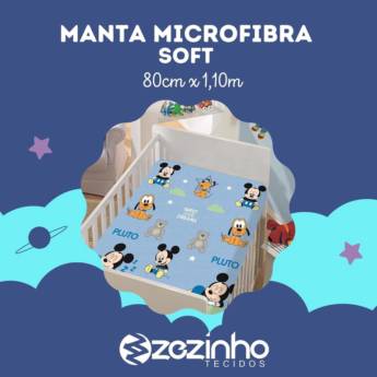 Comprar o produto de Manta de microfibra em Cobertores em São Manuel, SP por Solutudo