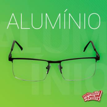 Comprar o produto de Óculos de alumínio em Ótica em Tatuí, SP por Solutudo