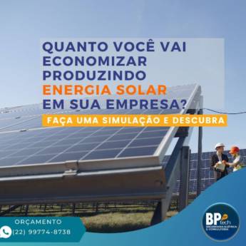 Comprar o produto de Energia Solar para Comércio em Energia Solar em São Pedro da Aldeia, RJ por Solutudo