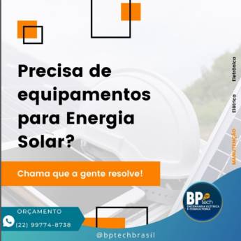 Comprar o produto de Empresa de Instalação de Energia Solar em Energia Solar em São Pedro da Aldeia, RJ por Solutudo