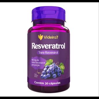 Comprar o produto de Resveratrol em Vitaminas e Minerais pela empresa Viva Natural - Produtos Naturais em Foz do Iguaçu, PR por Solutudo