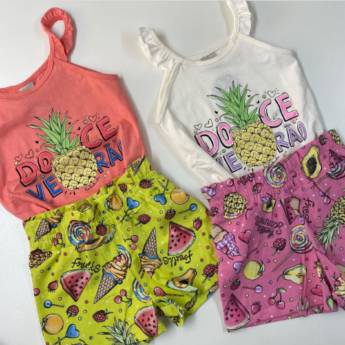 Comprar o produto de Conjunto infantil de verão em Conjuntos Infantis em Foz do Iguaçu, PR por Solutudo