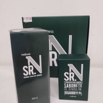 Comprar o produto de Kit Natura Sr. N em Bauru em Cosméticos e Cuidado Pessoal em Bauru, SP por Solutudo