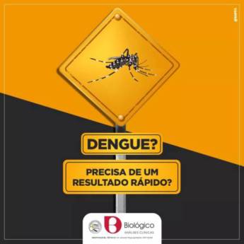 Comprar o produto de Teste de Dengue em Exames  pela empresa Laboratório Biológico - Medicina Diagnóstica (Unidade Itupeva) em Itupeva, SP por Solutudo