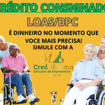 Comprar o produto de Empréstimo Consignado para Beneficiários BPC LOAS: Crédito Acessível e Seguro em Guarujá em Financeiras - Empréstimos em Guarujá, SP por Solutudo