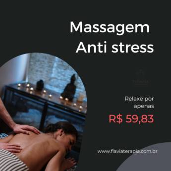Comprar o produto de Massagem Anti Stress em Massagem  em Aracaju, SE por Solutudo