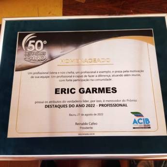 Comprar o produto de Placas de premiação em Bauru em Sinalização em Bauru, SP por Solutudo