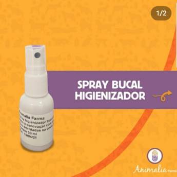 Comprar produto Spray bucal para cães e gatos em Medicamentos Veterinários pela empresa Animalia Farma Jundiaí em Jundiaí, SP