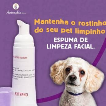 Comprar o produto de Espuma de limpeza facial para cães em Medicamentos Veterinários em Jundiaí, SP por Solutudo