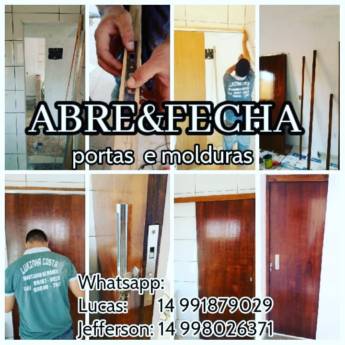 Comprar o produto de Instalação de portas e molduras em Montadores de Móveis em São Manuel, SP por Solutudo