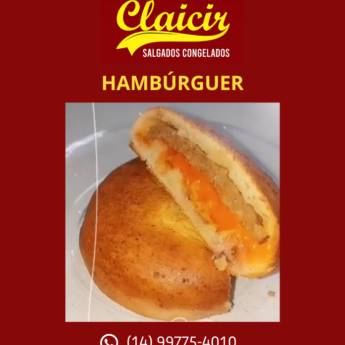 Comprar o produto de Salgado hambúrguer congelado em Bauru em Salgados Congelados em Bauru, SP por Solutudo
