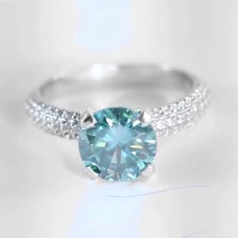 Comprar o produto de Anel Solitário com Diamantes em Bauru em Anéis em Bauru, SP por Solutudo